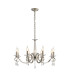 Bush 72cm Pendant WITHOUT SHADE 8 Light E14 Polished Nickel/Clear Crystal-1