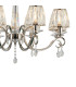 Bush 75cm Pendant 8 Light E14 Polished Nickel/Clear Crystal Shade (A)-7