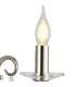 Bush Wall Lamp WITHOUT SHADE 1 Light E14 Polished Nickel/Clear Crystal-6