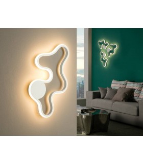 Integrated LED Wall Lamp White - 1