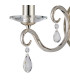 Bush Wall Lamp WITHOUT SHADE 2 Light E14 Polished Nickel/Clear Crystal-6