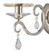 Bush Wall Lamp 2 Light E14 Polished Nickel/Clear Crystal Shade (A)-6