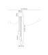 Benton Flexible Ceiling 3 Light E27 Dark Grey/Satin Nickel-2