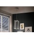 Integrated LED Crystal Modern Ceiling Pendant Steel - 1