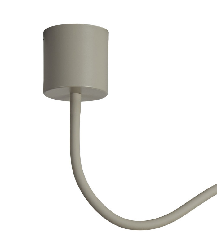 Benton Flexible Ceiling 1 Light E27 Beige/Antique Brass-8