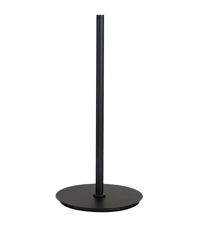 Benton Flexible Floor Lamp 3 Light E27 Dark Grey/Satin Nickel-10