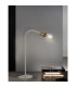 Benton Flexible Table Lamp 1 Light E27 Beige/Antique Brass-4