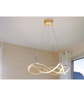 Integrated LED Ceiling Pendant Gold - 1