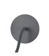 Benton Flexible Switched Wall Lamp 1 Light E27 Dark Grey/Satin Nickel-9