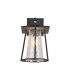 Batavia Cone Wall Lamp PIR Sensor 1 x E27 IP44 Black/Clear -5