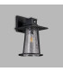 Batavia Cone Wall Lamp PIR Sensor 1 x E27 IP44 Black/Clear -9