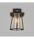 Batavia Cone Wall Lamp PIR Sensor 1 x E27 IP44 Black/Clear -10