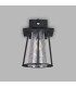 Batavia Cone Wall Lamp PIR Sensor 1 x E27 IP44 Black/Clear -11