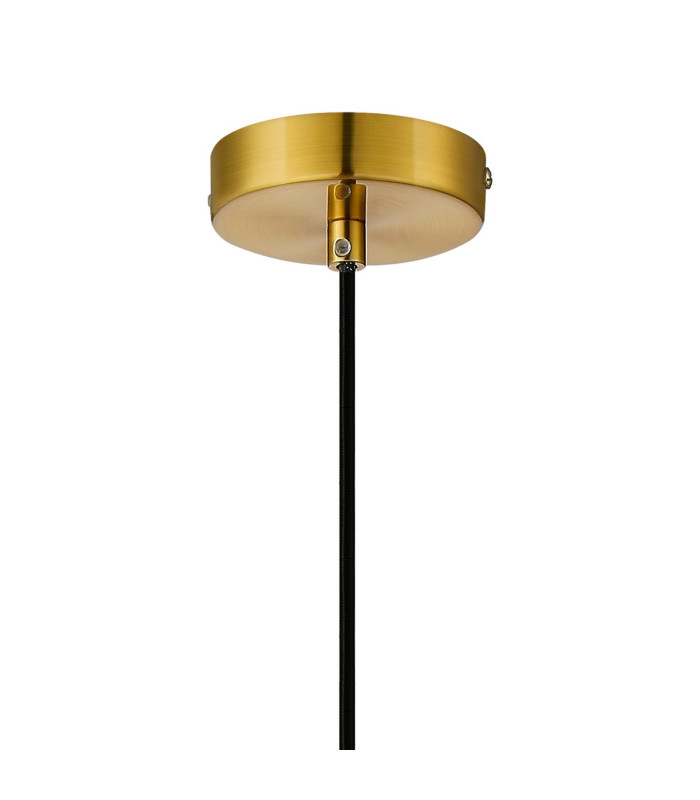 Clarkson 10cm Single Pendant 1 Light Adjustable E27 Brass Gold / Copper Fade-6