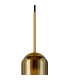 Clarkson 10cm Single Pendant 1 Light Adjustable E27 Brass Gold / Gold Fade-8