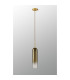 Clarkson 10cm Single Pendant 1 Light Adjustable E27 Brass Gold / Gold Fade-10