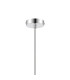 Clarkson 10cm Single Pendant 1 Light Adjustable E27 Polished Nickel / Blue-6