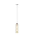 Clarkson 10cm Single Pendant 1 Light Adjustable E27 Polished Nickel / Cognac-4