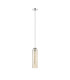 Clarkson 10cm Single Pendant 1 Light Adjustable E27 Polished Nickel / Cognac-5