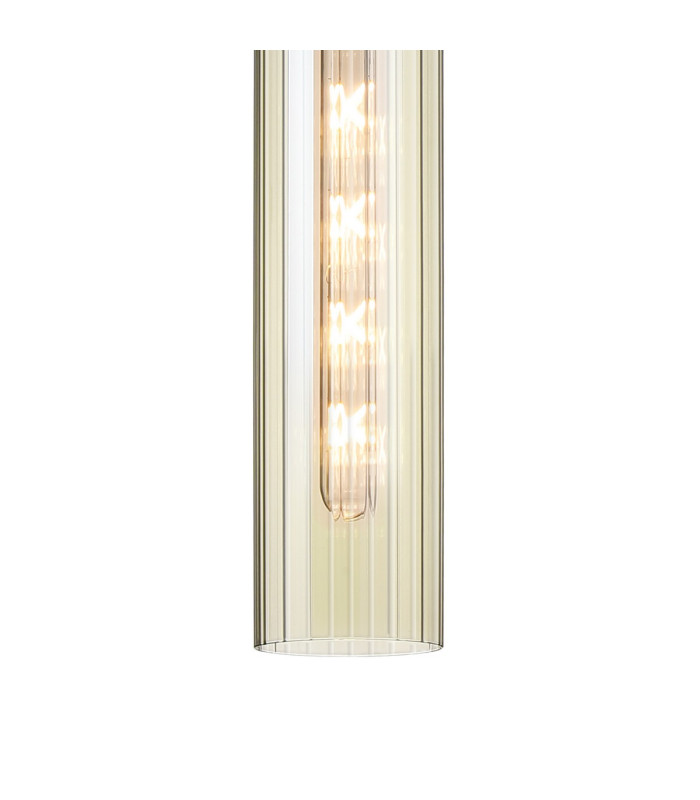 Clarkson 10cm Single Pendant 1 Light Adjustable E27 Polished Nickel / Cognac-8