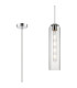 Clarkson 10cm Single Pendant 1 Light Adjustable E27 Polished Nickel / Clear-1