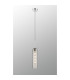 Clarkson 10cm Single Pendant 1 Light Adjustable E27 Polished Nickel / Clear-3