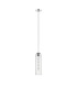 Clarkson 10cm Single Pendant 1 Light Adjustable E27 Polished Nickel / Clear-5