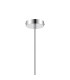 Clarkson 10cm Single Pendant 1 Light Adjustable E27 Polished Nickel / Clear-6