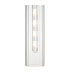 Clarkson 10cm Single Pendant 1 Light Adjustable E27 Polished Nickel / Clear-8