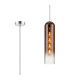 Clarkson 10cm Single Pendant 1 Light Adjustable E27 Polished Nickel / Copper Fade-1