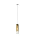 Clarkson 10cm Single Pendant 1 Light Adjustable E27 Polished Nickel / Gold Fade-4