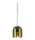 Clarkson 10cm Single Pendant 1 Light Adjustable E27 Polished Nickel / Gold Fade-8