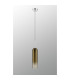 Clarkson 10cm Single Pendant 1 Light Adjustable E27 Polished Nickel / Gold Fade-9