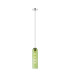 Clarkson 10cm Single Pendant 1 Light Adjustable E27 Polished Nickel / Green-4