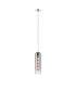 Clarkson 10cm Single Pendant 1 Light Adjustable E27 Polished Nickel / Smoke Fade-4