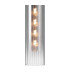 Clarkson 10cm Single Pendant 1 Light Adjustable E27 Polished Nickel / Smoke Fade-8