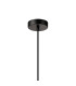 Clarkson 10cm Single Pendant 1 Light Adjustable E27 Satin Black / Blue-6