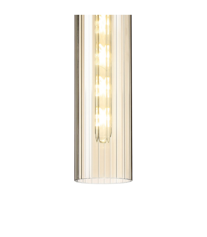 Clarkson 10cm Single Pendant 1 Light Adjustable E27 Satin Black / Cognac-8