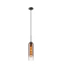 Clarkson 10cm Single Pendant 1 Light Adjustable E27 Satin Black / Copper Fade-4