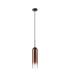 Clarkson 10cm Single Pendant 1 Light Adjustable E27 Satin Black / Copper Fade-5