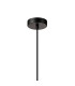 Clarkson 10cm Single Pendant 1 Light Adjustable E27 Satin Black / Gold Fade-6