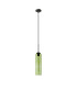 Clarkson 10cm Single Pendant 1 Light Adjustable E27 Satin Black / Green-5
