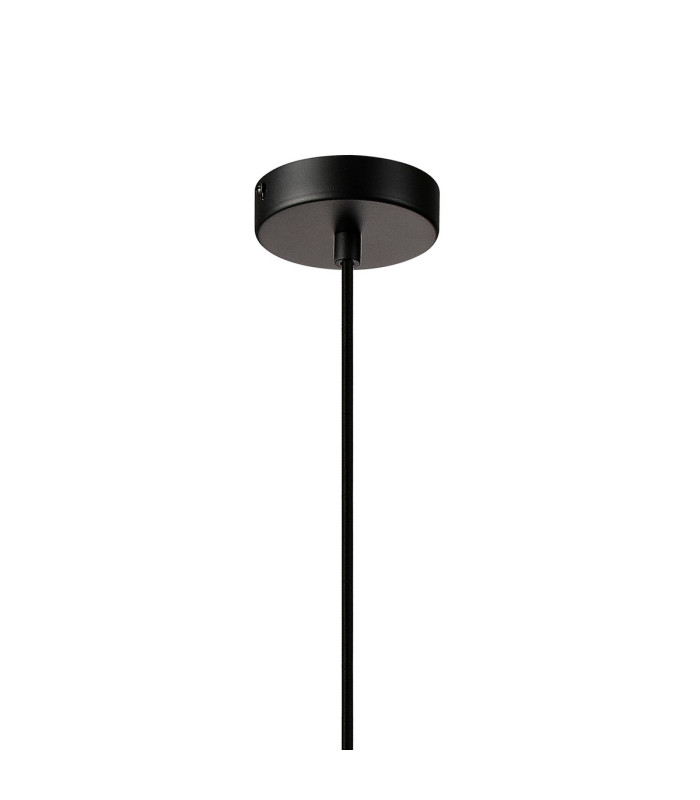 Clarkson 10cm Single Pendant 1 Light Adjustable E27 Satin Black / Green-6