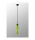 Clarkson 10cm Single Pendant 1 Light Adjustable E27 Satin Black / Green-9