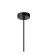 Clarkson 10cm Single Pendant 1 Light Adjustable E27 Satin Black / Smoke Fade-7