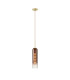 Clarkson 10cm Single Pendant 1 Light Adjustable E27 Satin Gold / Copper Fade-4