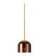 Clarkson 10cm Single Pendant 1 Light Adjustable E27 Satin Gold / Copper Fade-7