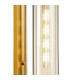 Clarkson 70cm Curved Wall Light 1 Light E27 Brass Gold / Cognac-5