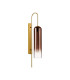 Clarkson 70cm Curved Wall Light 1 Light E27 Brass Gold / Copper Fade-4