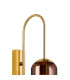 Clarkson 70cm Curved Wall Light 1 Light E27 Brass Gold / Copper Fade-5